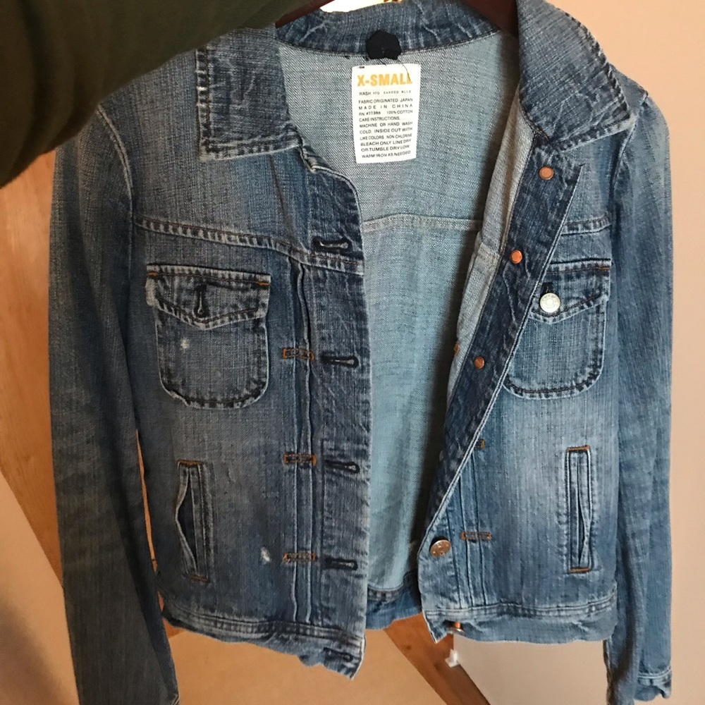 XS Jean jacket from j.crew